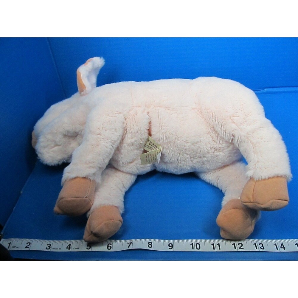 Folktails Folkmanis Puppets Pink Piglet Baby Pig Hand Puppet Plush Stuffed 16" - Picture 9 of 10